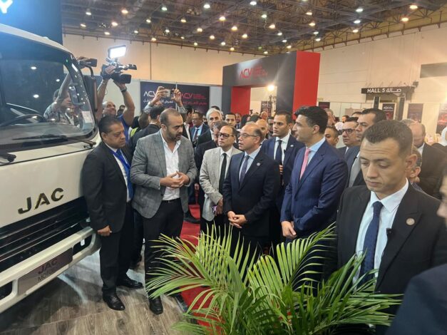 JAC جناح في معرض الأهرام للنقل 2026