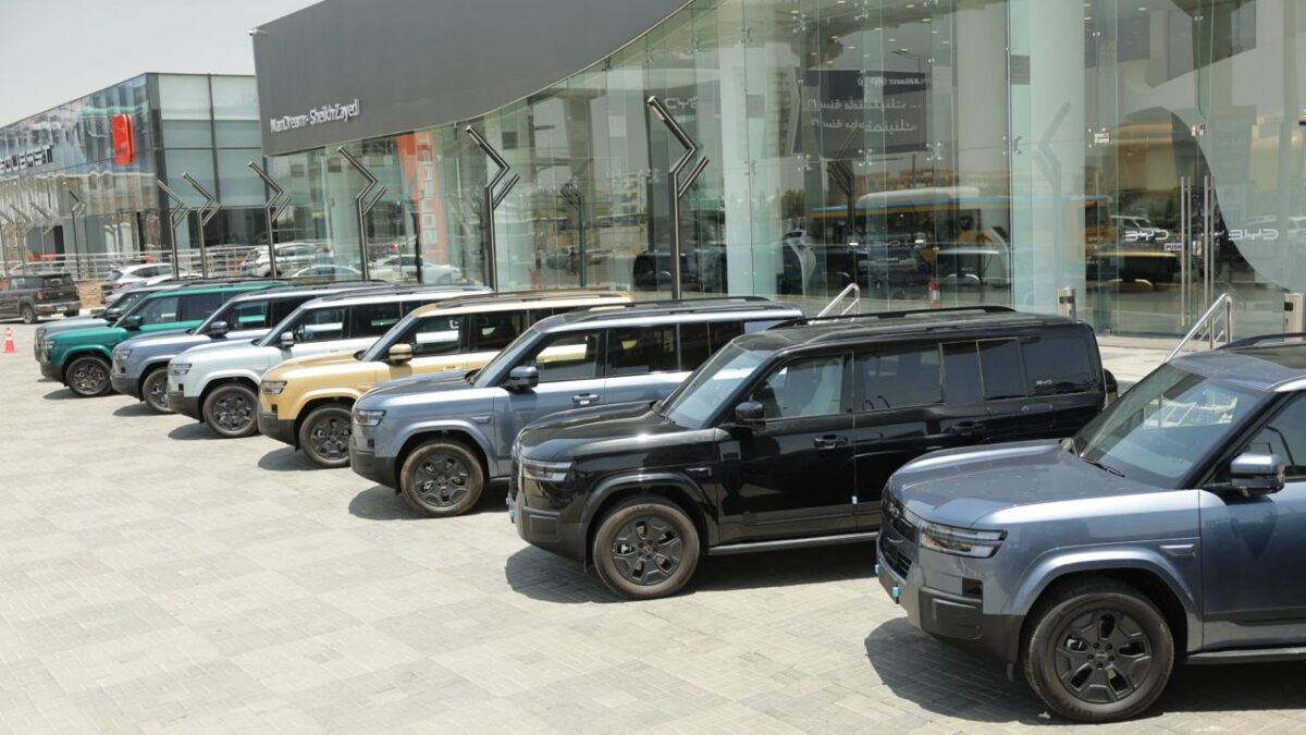 الدفعة الأولى من سيارات BYD Ti7