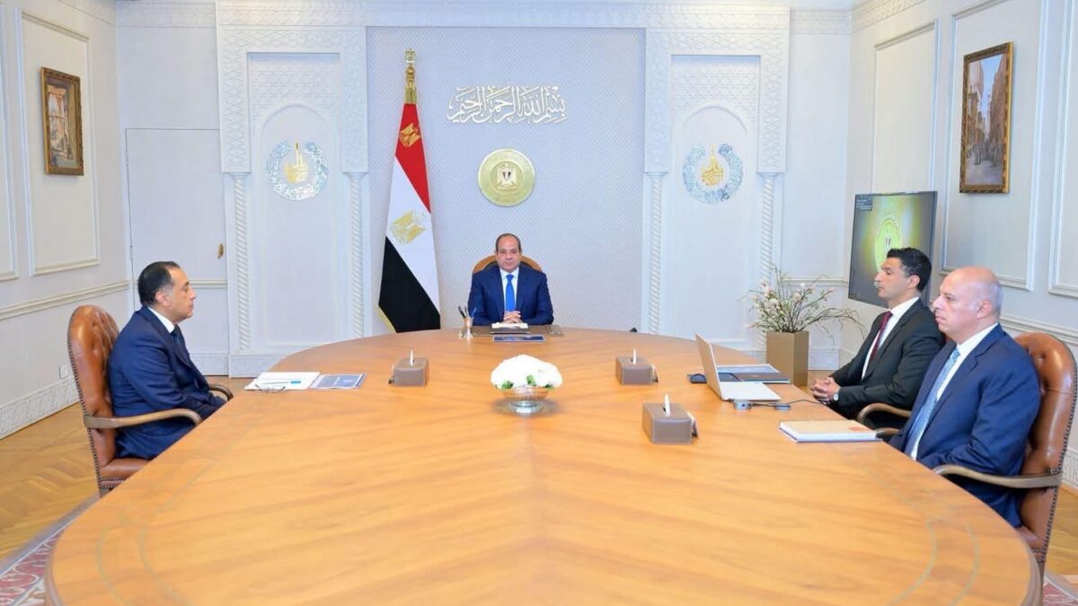 رئيس الجمهورية يتابع خطة توطين صناعة السيارات