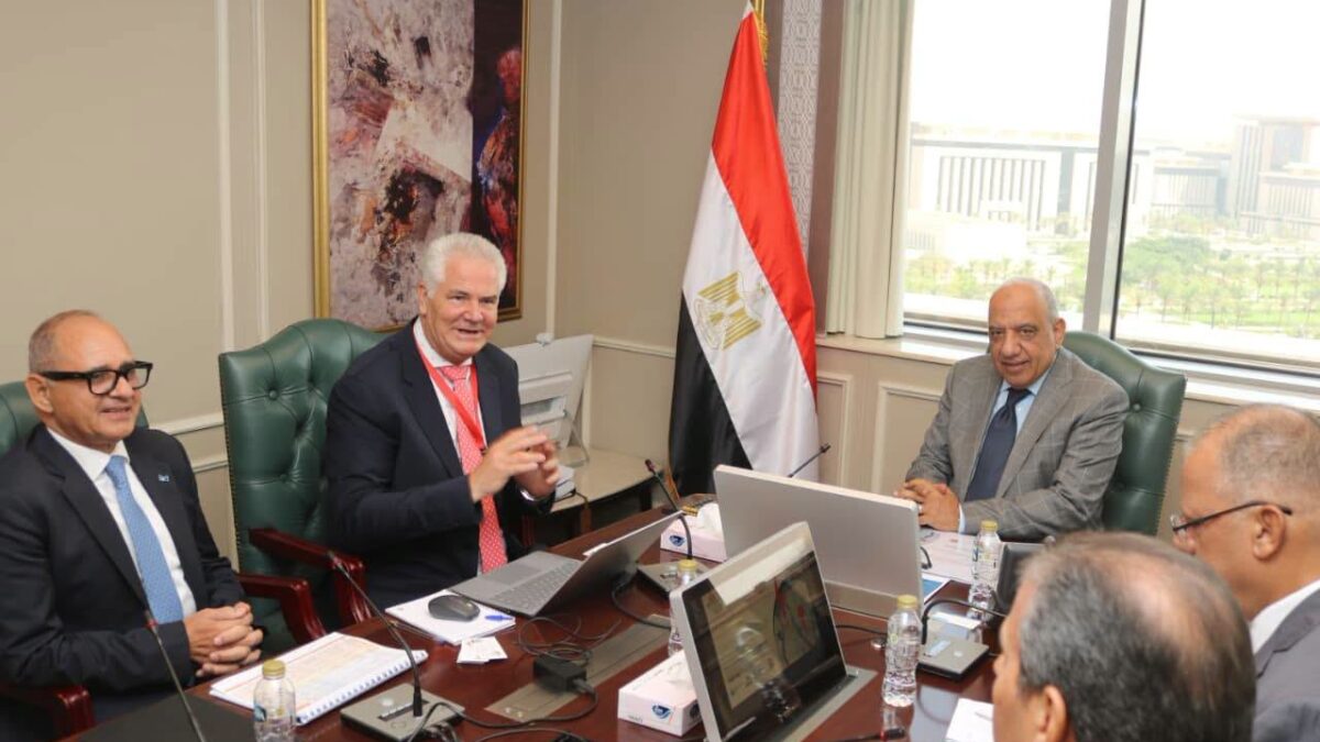 لقاء وزير الكهرباء، الدكتور محمد عصمت، مع تحالف رينيرجي جروب بارتنرز