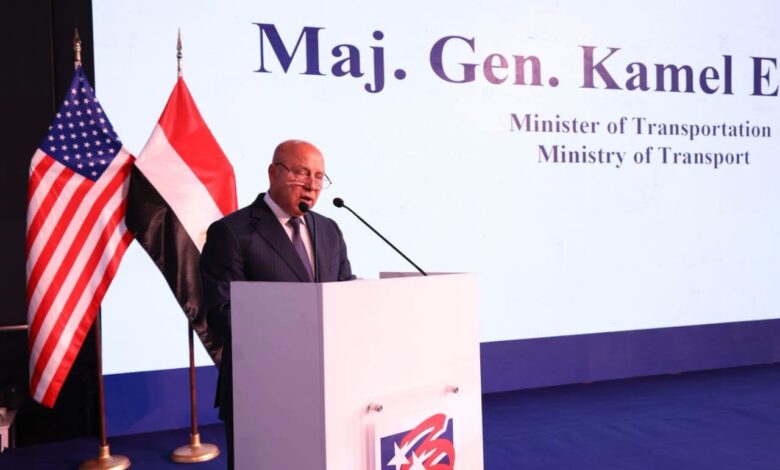 وزير النقل خلال فاعليات مؤتمر "البنية التحتية للموانئ والابتكار البحري"